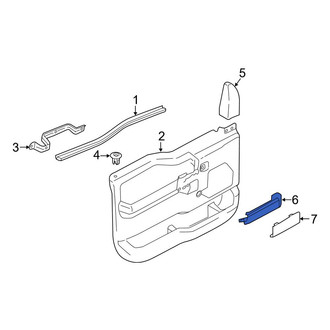 Ford OE - Front Left Door Armrest