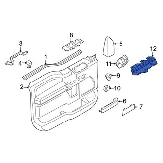 Ford OE - Front Left Door Window Switch