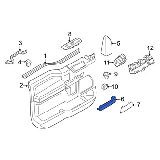 Ford OE - Front Left Door Armrest
