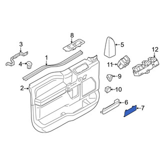 Ford OE - Front Door Trim Molding