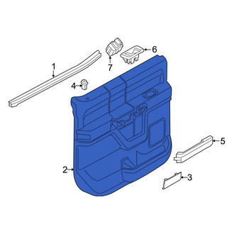 Ford OE - Rear Left Outer Door Outer Panel