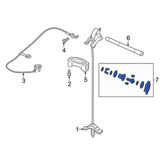 Ford OE - Spare Tire Lock