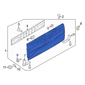 Ford OE - Rear Tailgate
