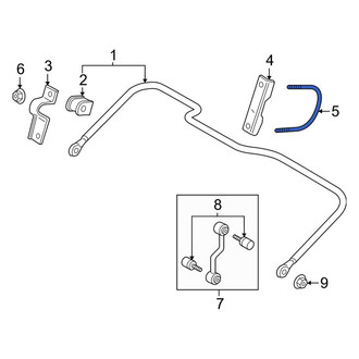 Ford OE - Suspension Stabilizer Bar Bracket Bolt