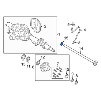 Ford OE - Drive Axle Shaft O-Ring