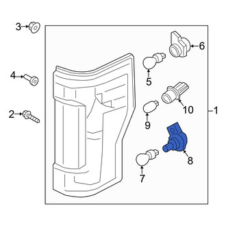 Ford OE - Rear Turn Signal Light Socket
