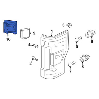 Ford OE - Right Blind Spot Detection System Warning Sensor Bracket