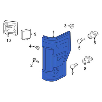 Ford OE - Rear Right Tail Light Assembly