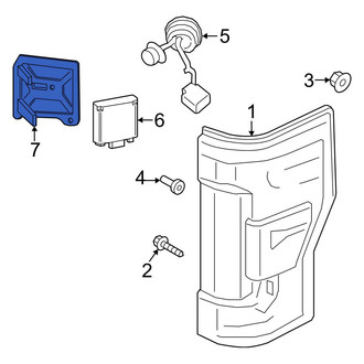Ford OE - Right Blind Spot Detection System Warning Sensor Bracket