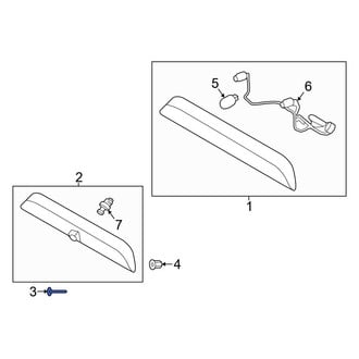 Ford OE - Center High Mount Stop Light Screw