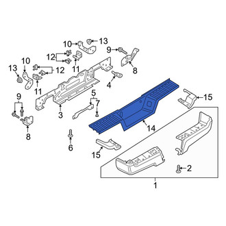 Ford OE - Front Bumper Step Pad