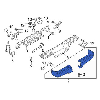 Ford OE - Rear Bumper