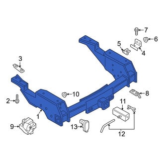 Ford OE - Rear Trailer Hitch