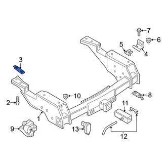 Ford OE - Trailer Hitch Nut