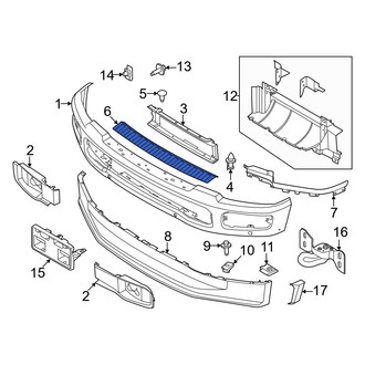 Ford OE - Front Bumper Step Pad