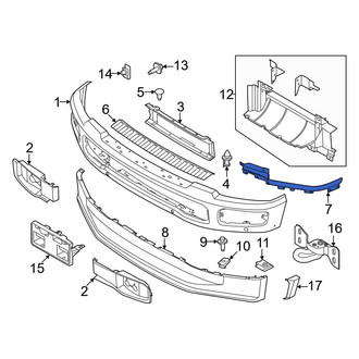 Ford OE - Front Left Bumper Trim