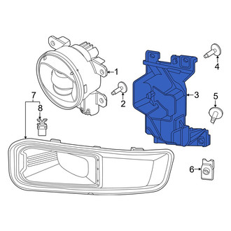 Ford OE - Left Fog Light Bracket