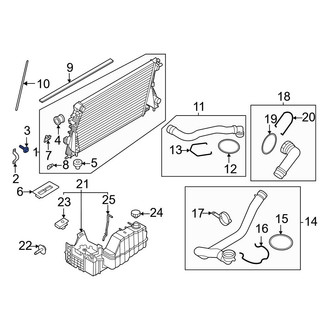 Ford OE - Door Interior Trim Panel Bolt