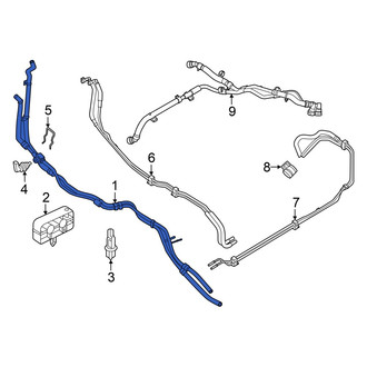Ford OE - Lower Radiator Coolant Hose