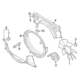 Ford OE - Cooling Fan (Regular Cab / Crew Cab)