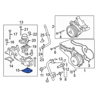 Ford OE - Left Engine Coolant Thermostat Housing Gasket