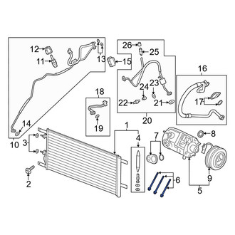 Ford OE - A/C Compressor Bolt