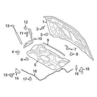 Ford OE - Hood & Components