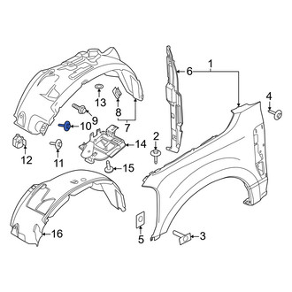Ford OE - Fender Liner Screw