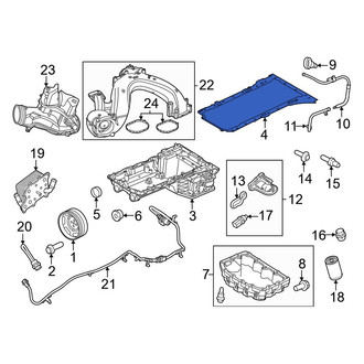 Ford OE - Upper Engine Oil Pan Gasket