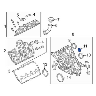 Ford OE - Engine Timing Cover Gasket