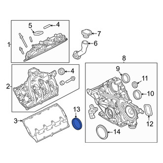 Ford OE - Rear Engine Crankshaft Seal