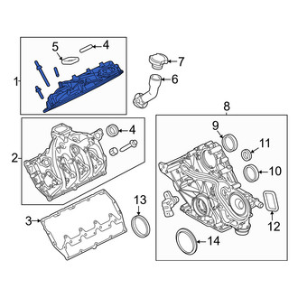 Ford OE - Right Engine Valve Cover