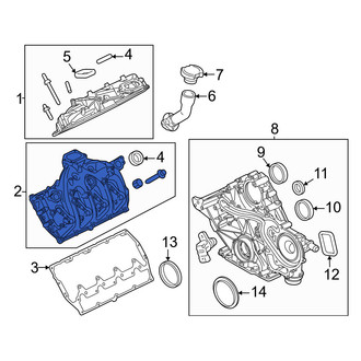 Ford OE - Left Engine Valve Cover