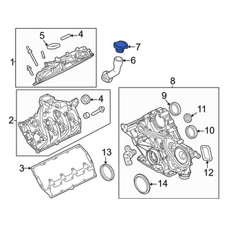 Ford OE - Engine Oil Filler Cap
