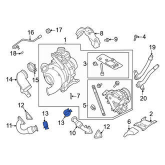 Ford OE - Exhaust Clamp