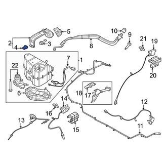 Ford OE - Diesel Exhaust Fluid (DEF) Tank Nut