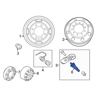 Ford OE - Tire Valve Stem