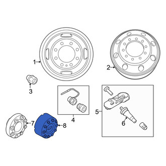 Ford OE - Rear Wheel Cap