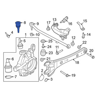 Ford OE - Front Upper Suspension Ball Joint