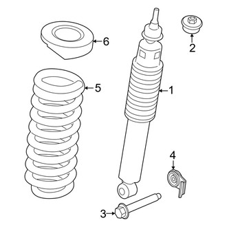 Ford OE - Front Suspension - Shocks & Components