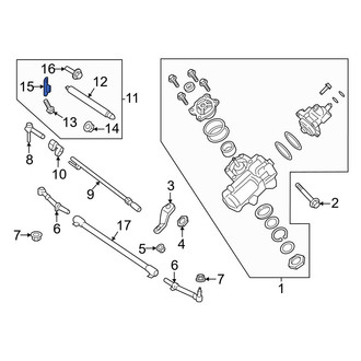Ford OE - Steering Damper Bracket