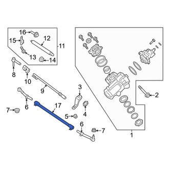 Ford OE - Steering Drag Link