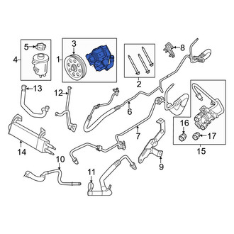 Ford OE - Power Steering Pump