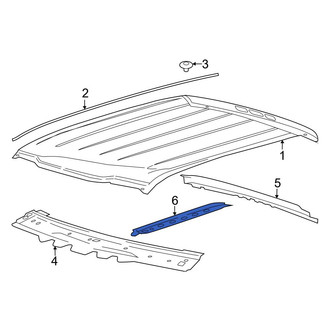 Ford OE - Roof Panel Reinforcement