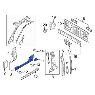 Ford OE - Left Rocker Panel