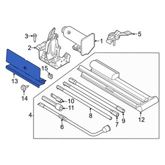 Ford OE - Floor Jack Bracket