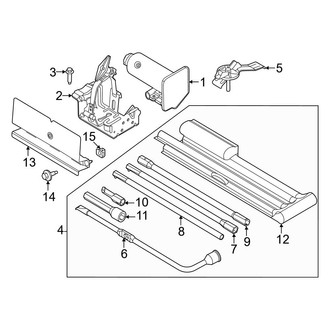 Ford OE - Cab - Jack & Components (Crew Cab)