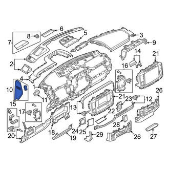 Ford OE - Right Instrument Panel Side Cover