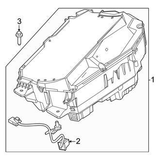 Ford OE - Instrument Panel - Head-Up Display Components (Regular Cab / Crew Cab)