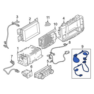 Ford OE - Audio Auxiliary Jack Connector